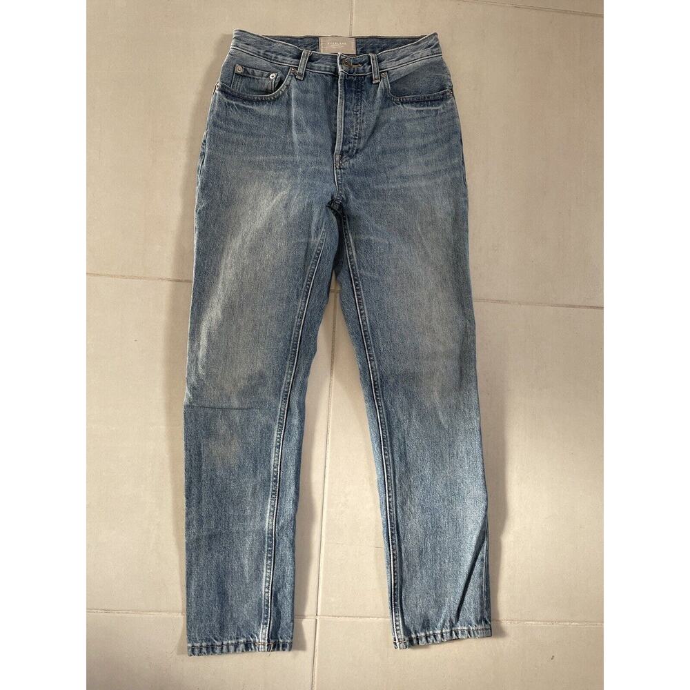 Everlane Regular Jeans The 90s Cheeky Denim Button Fly Mid Rise